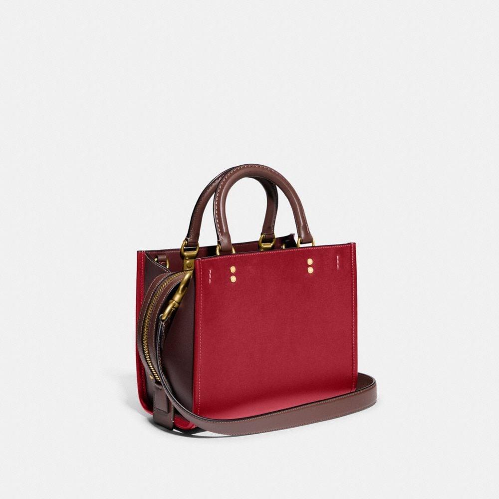 COACH Rogue 25 In Colorblock in Red | Lyst