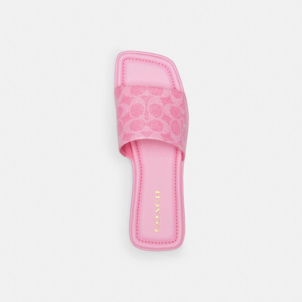 COACH Florence Sandal in Pink | Lyst Canada