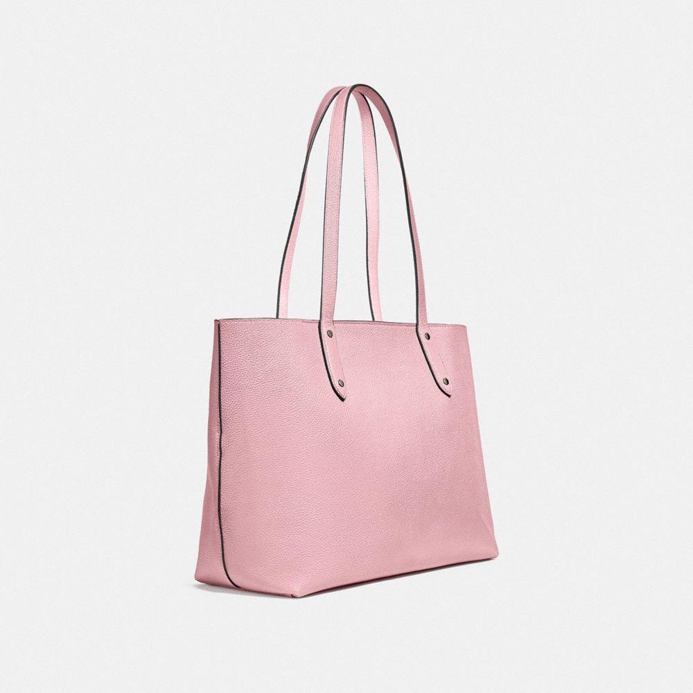 central tote with zip