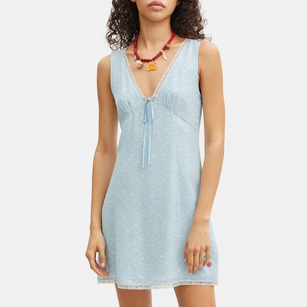 Coach slip dress cheap