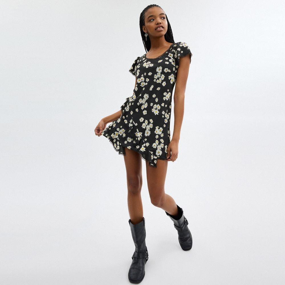 Coach floral dress deals
