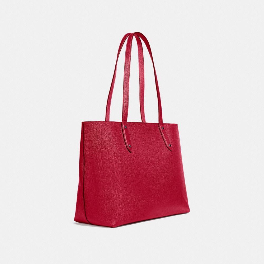 central tote with zip