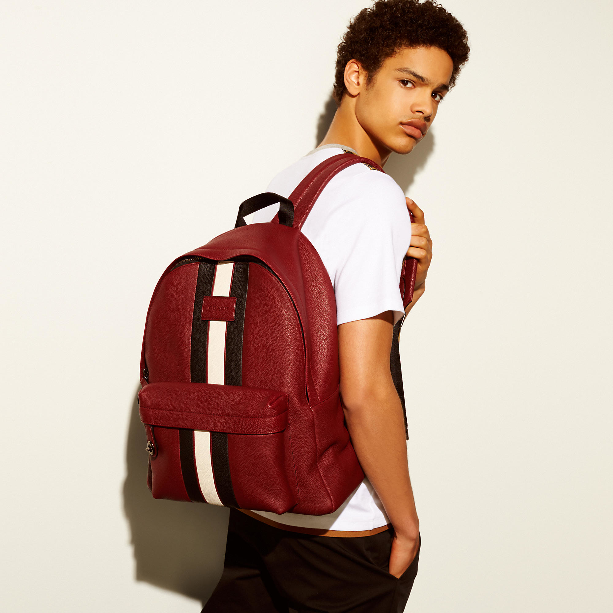 coach men's varsity backpack