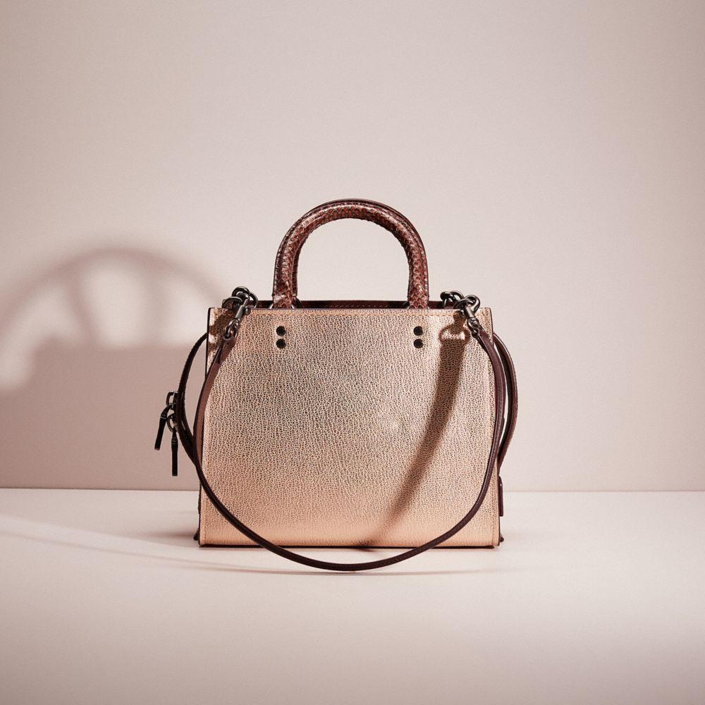 Rogue with colorblock snakeskin detail hot sale