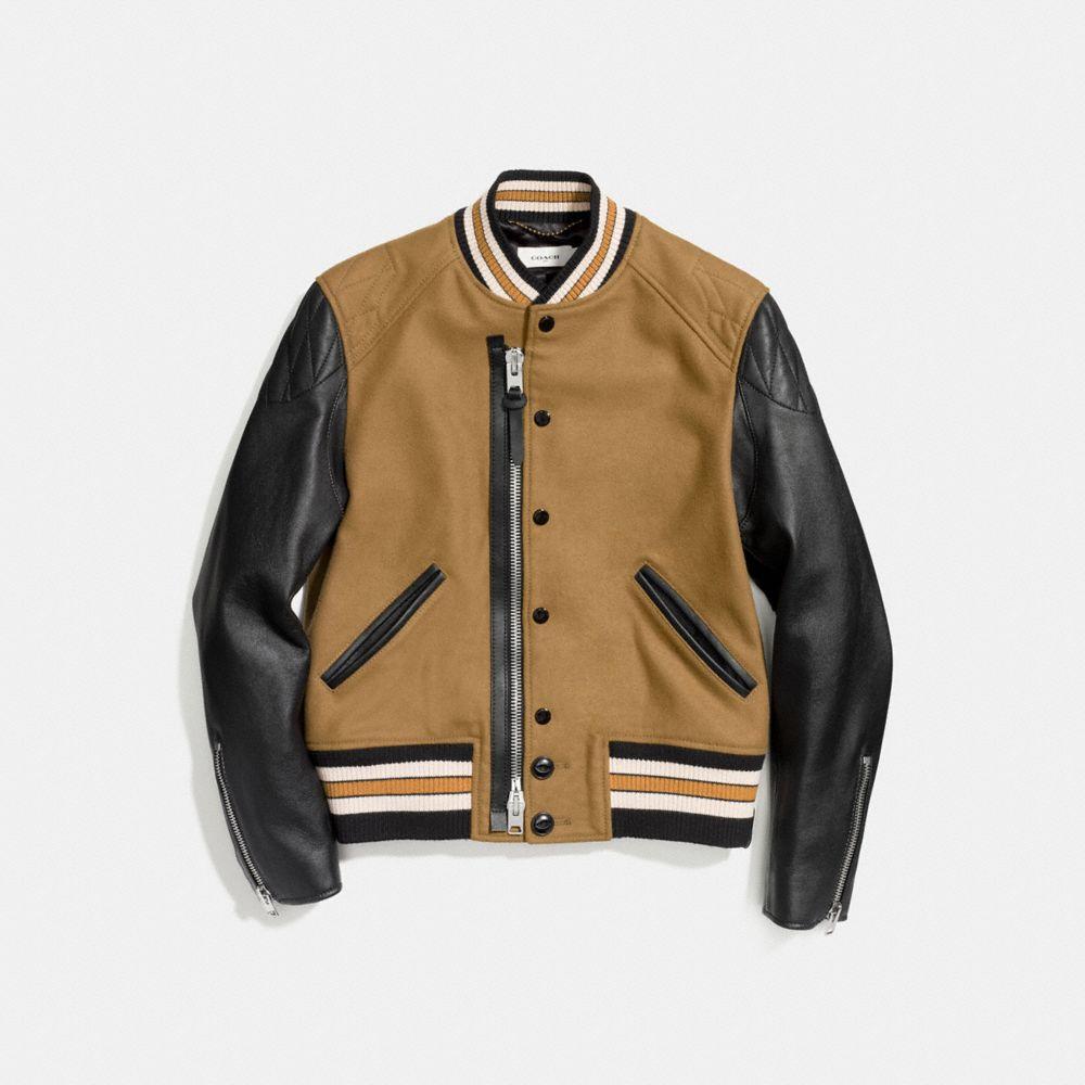 coach letterman jacket