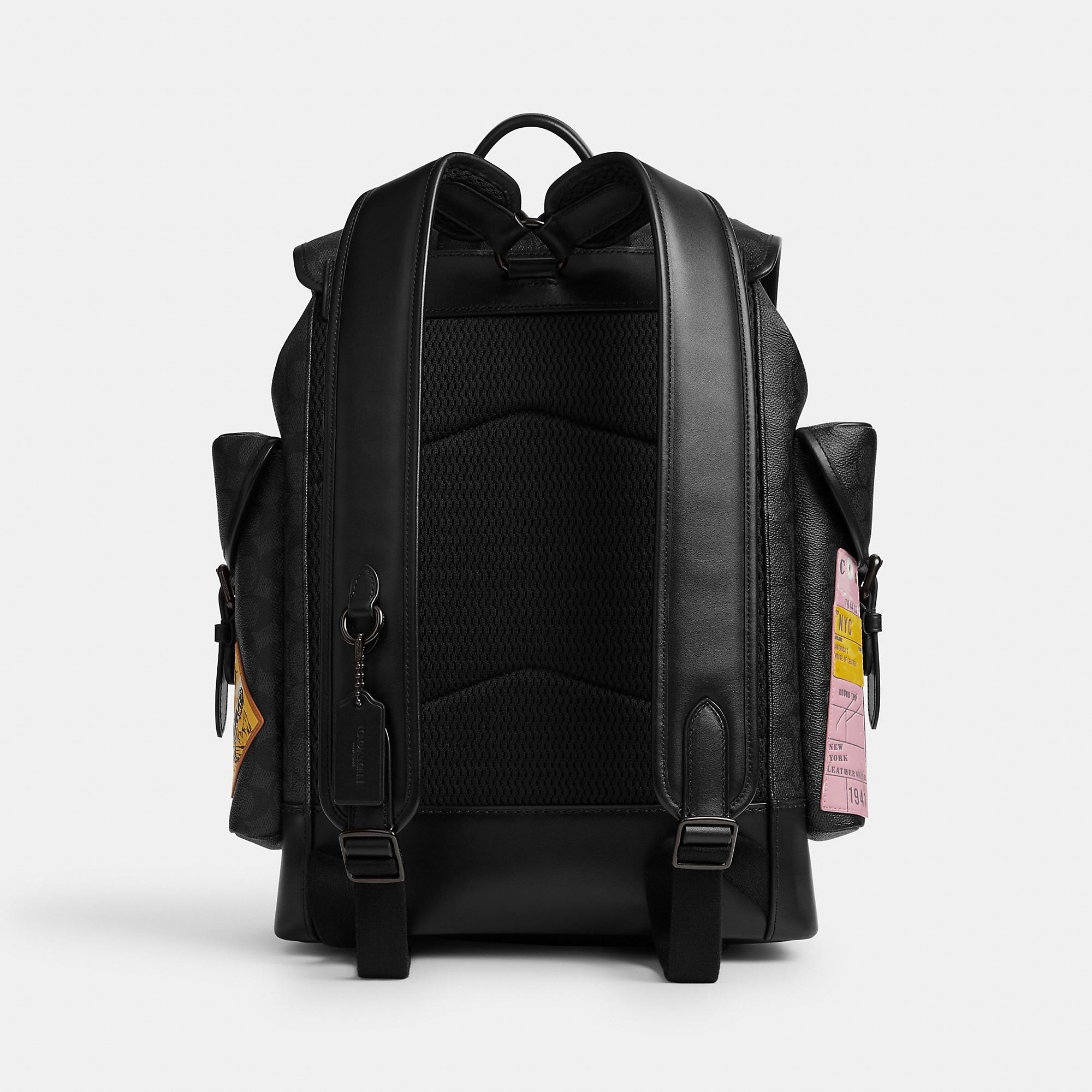 COACH Backpacks in Black for Men | Lyst