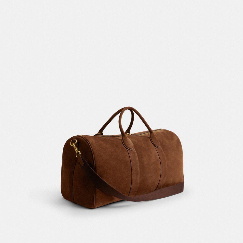 バッグ Dead Stock Coach Suede Duffel Brown Rare COACH Compass Bag 50 in Brown | Lyst