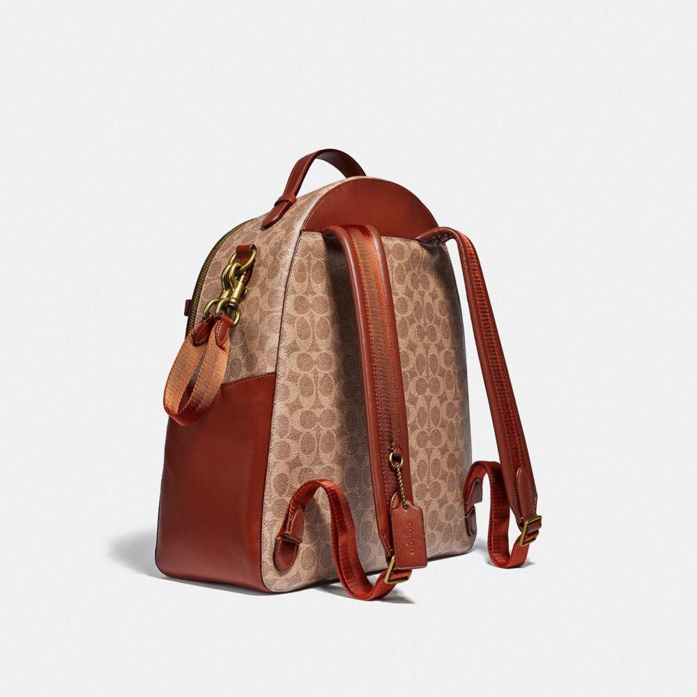 coach baby messenger bolsa in signature canvas