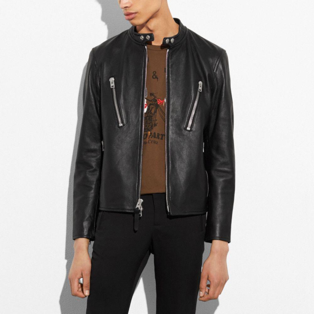 coach racer jacket