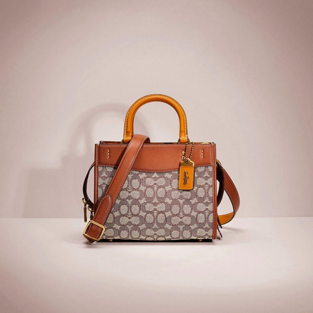 COACH Restored Rogue 25 In Signature Textile Jacquard Lyst