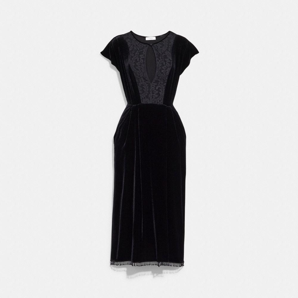 Coach 2025 black dress