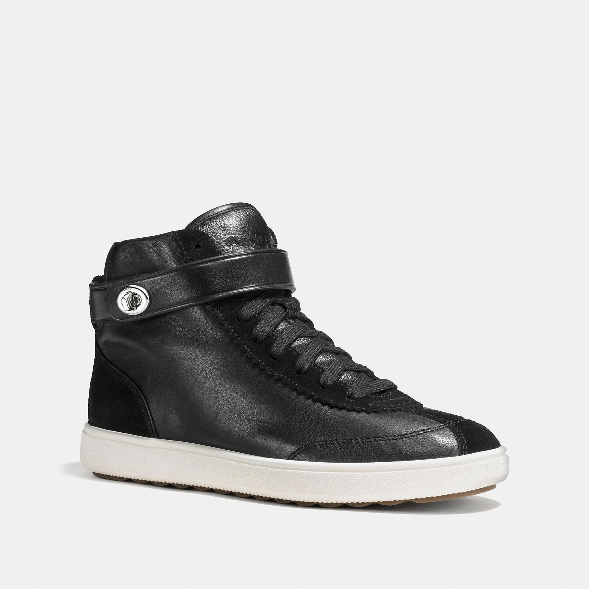 coach c230 high top sneaker