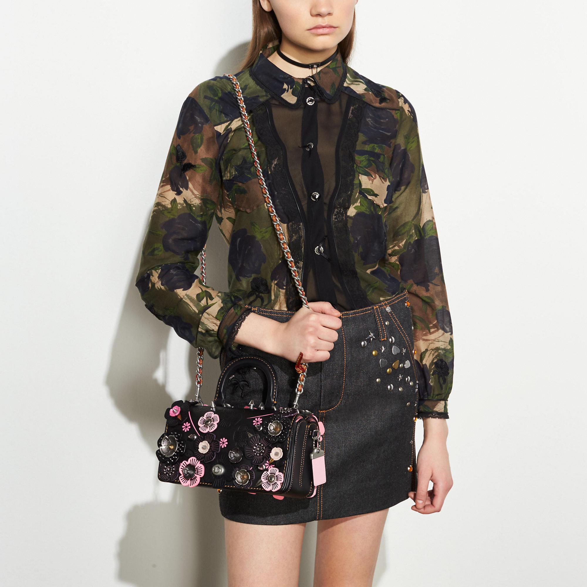 Coach double dinky tea rose Clearance