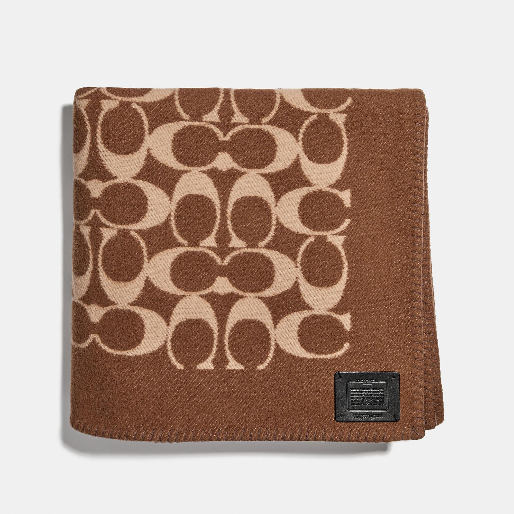 COACH® Outlet | Signature Silk Skinny Scarf
