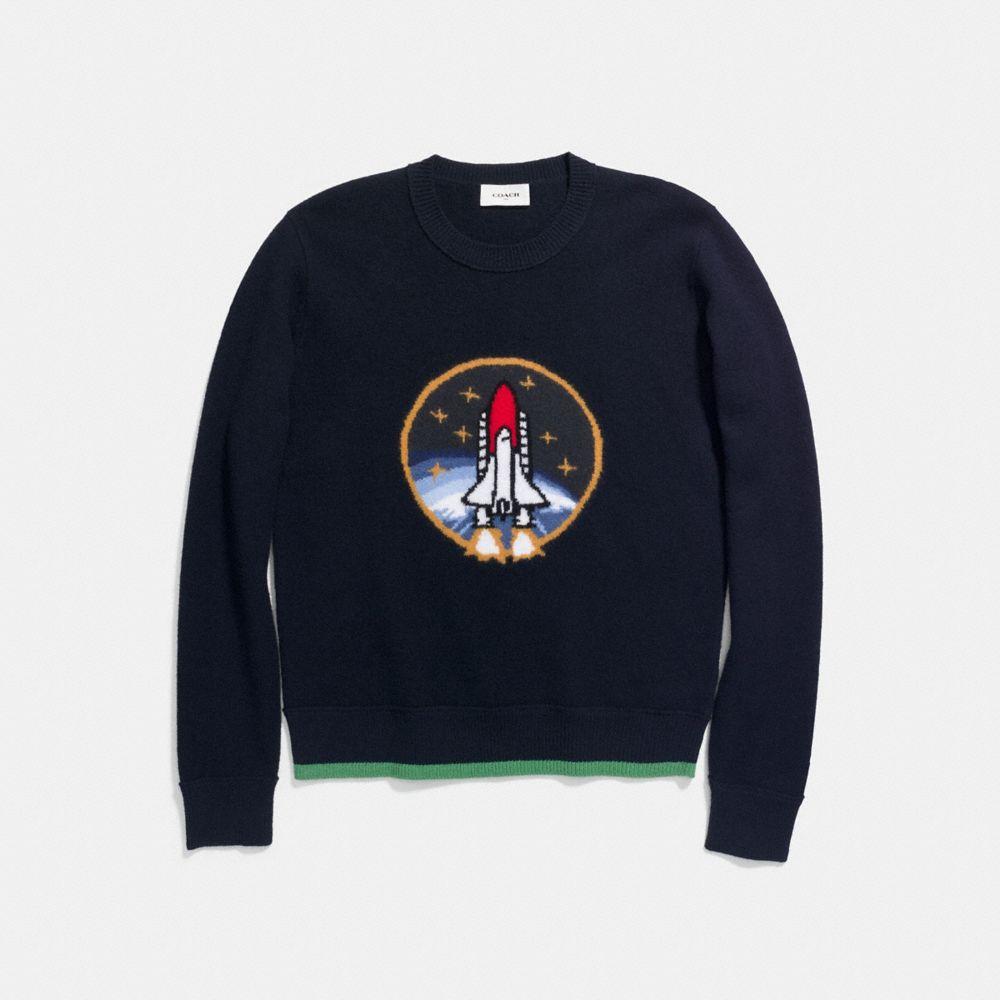 coach rocket sweater