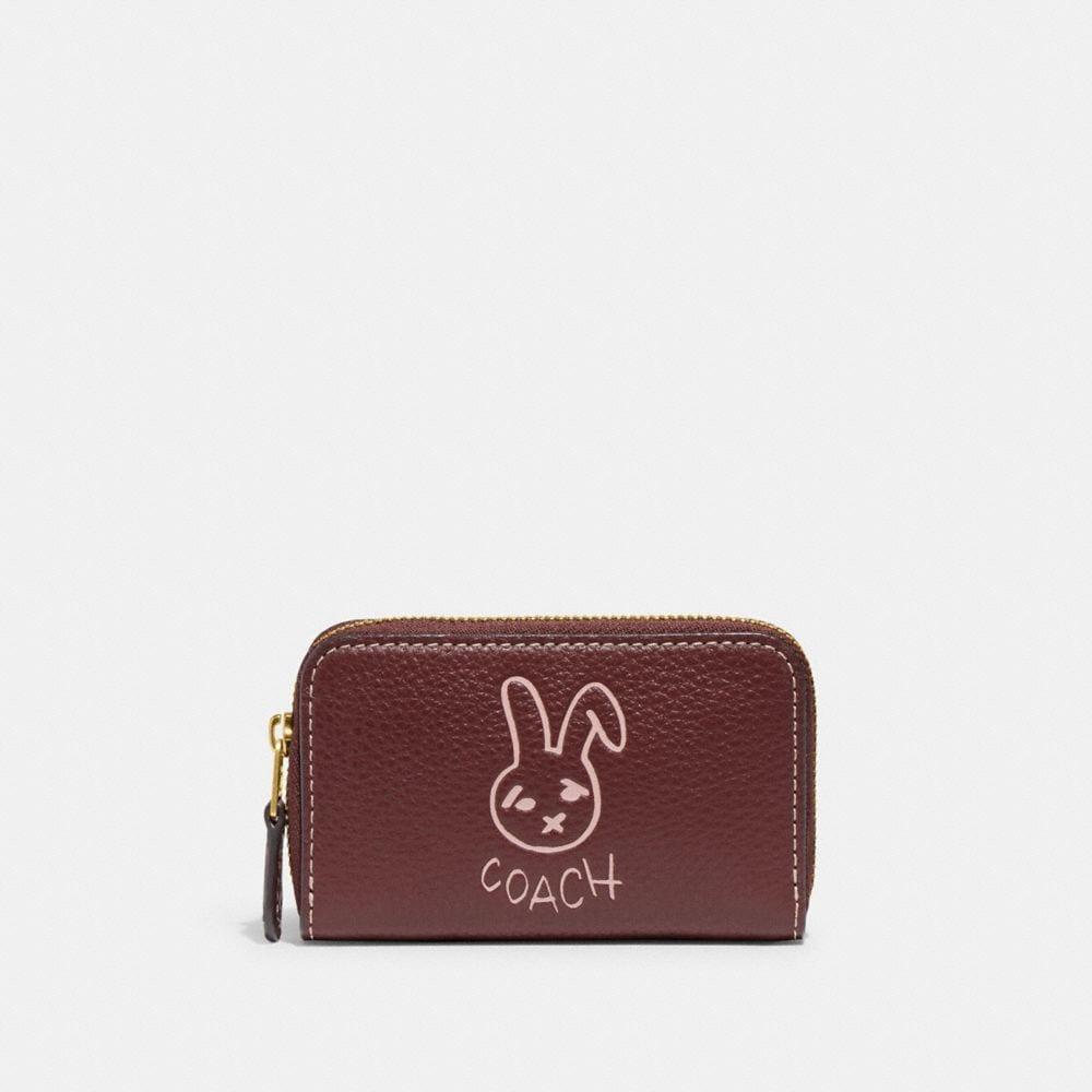COACH®: Lunar New Year Small Wristlet With Rabbit
