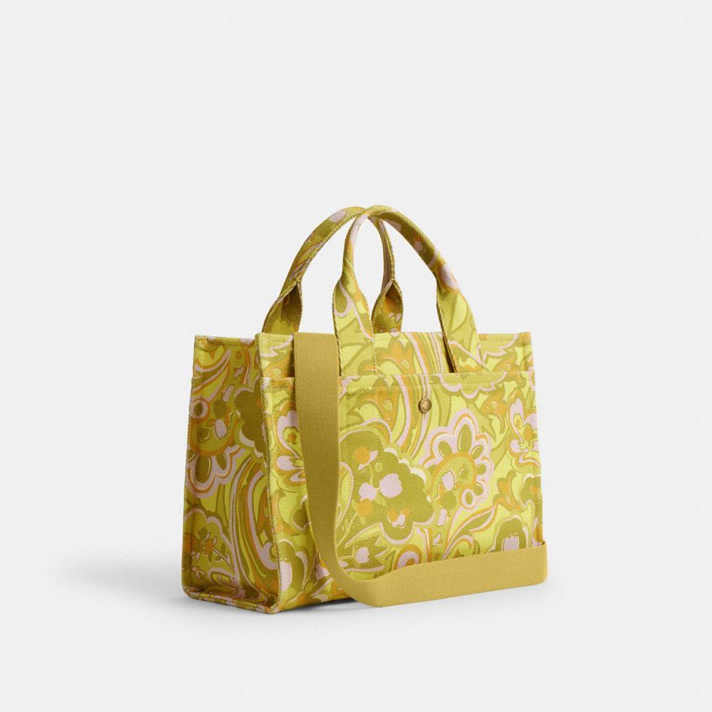 【COACH】Cargo Tote Bag With Paisley Print COACH® | Cargo Tote Bag With Paisley Print