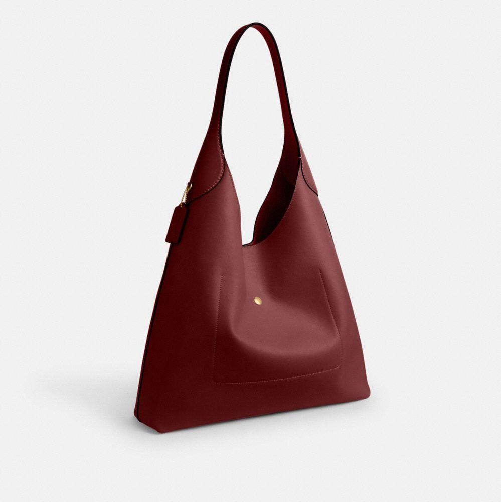 COACH Brooklyn Shoulder Bag 39 in Red | Lyst