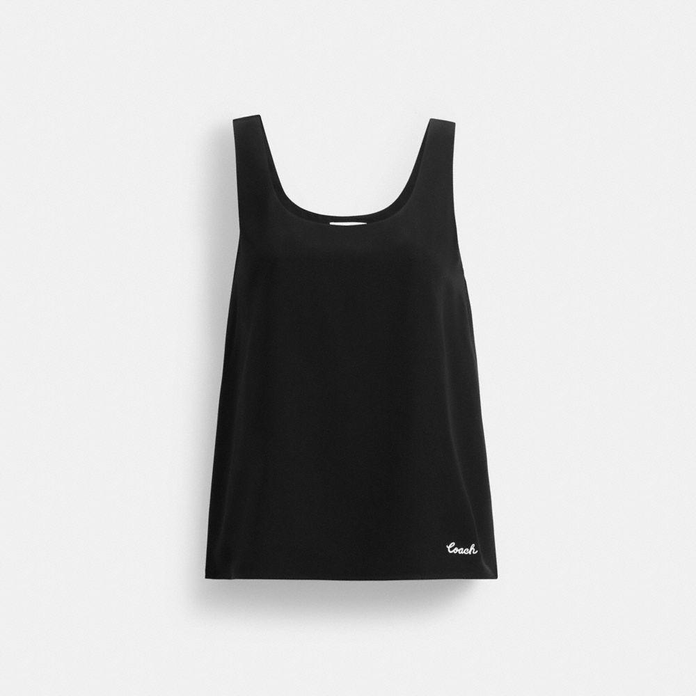 COACH ダークグレー タンクトップ Amazon.com: Coach Tank Top : Clothing, Shoes & Jewelry