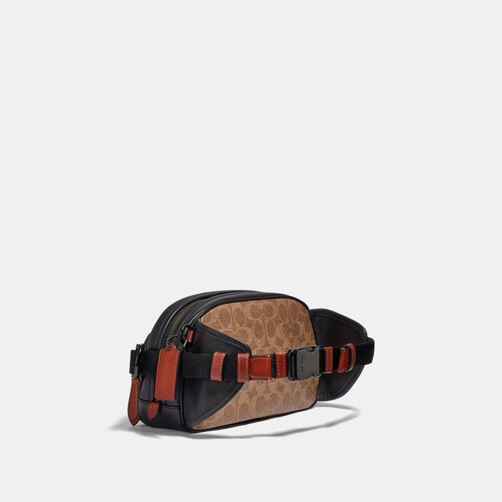 COACH Hitch Belt Bag In Signature Canvas With Horse And Carriage 