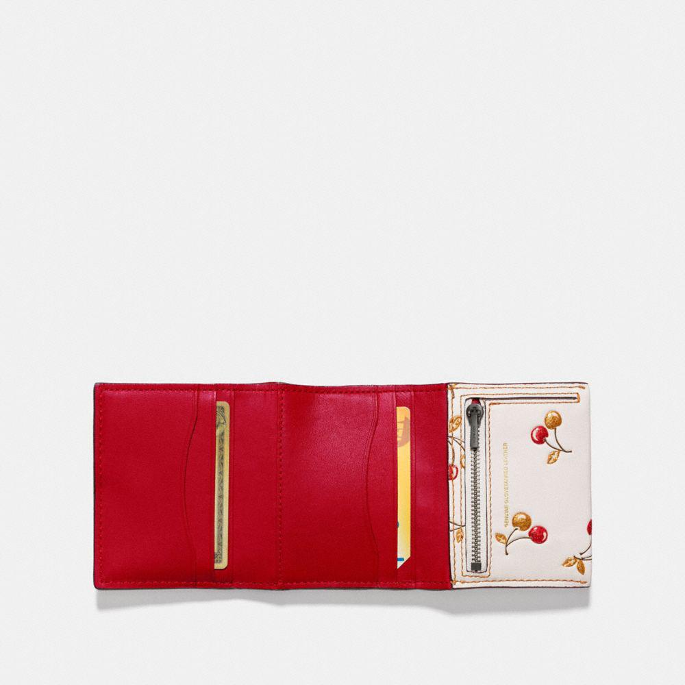 coach small trifold wallet