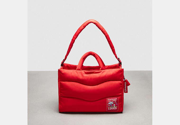 coach vinyl tote