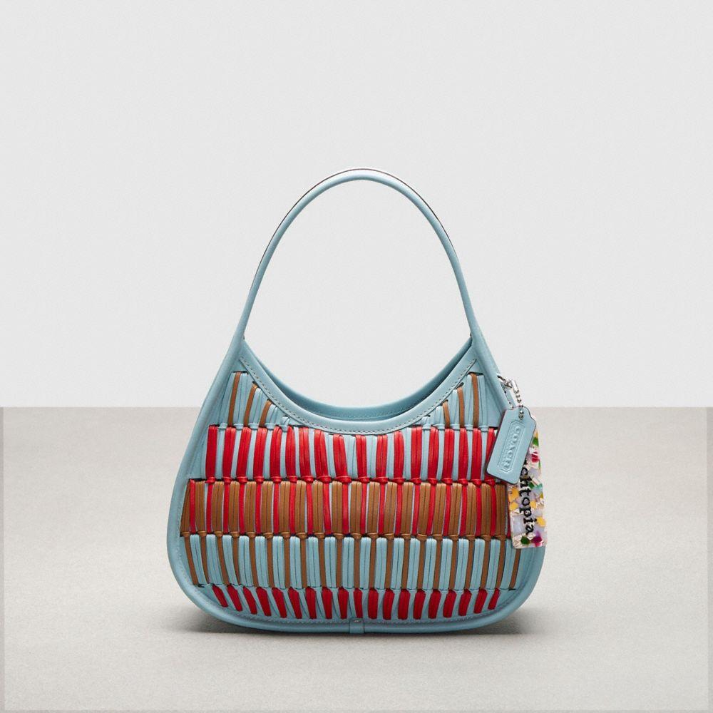 COACH Ergo Bag In Basket Weave Upcrafted Leather in Red Lyst Canada
