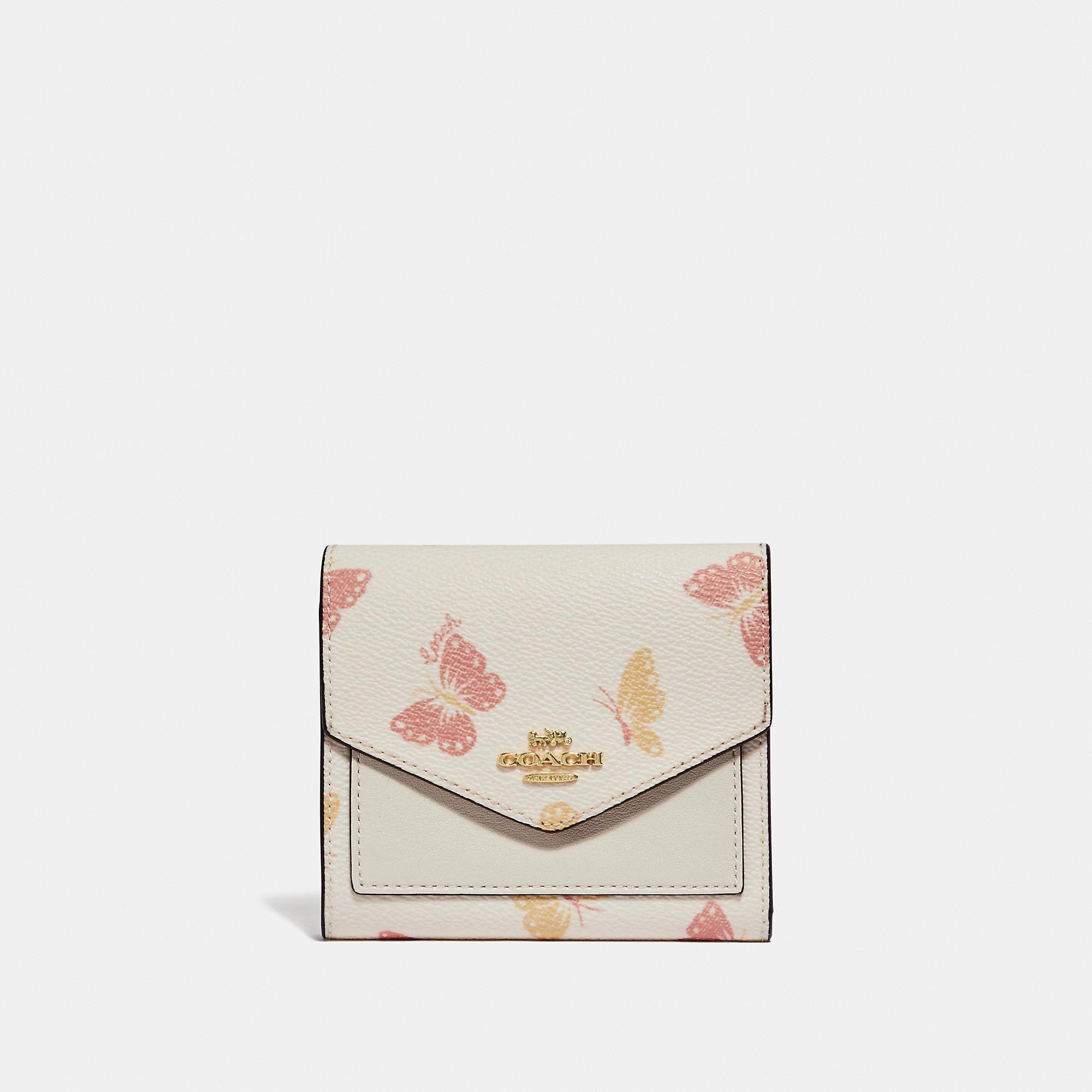 coach wallet butterfly