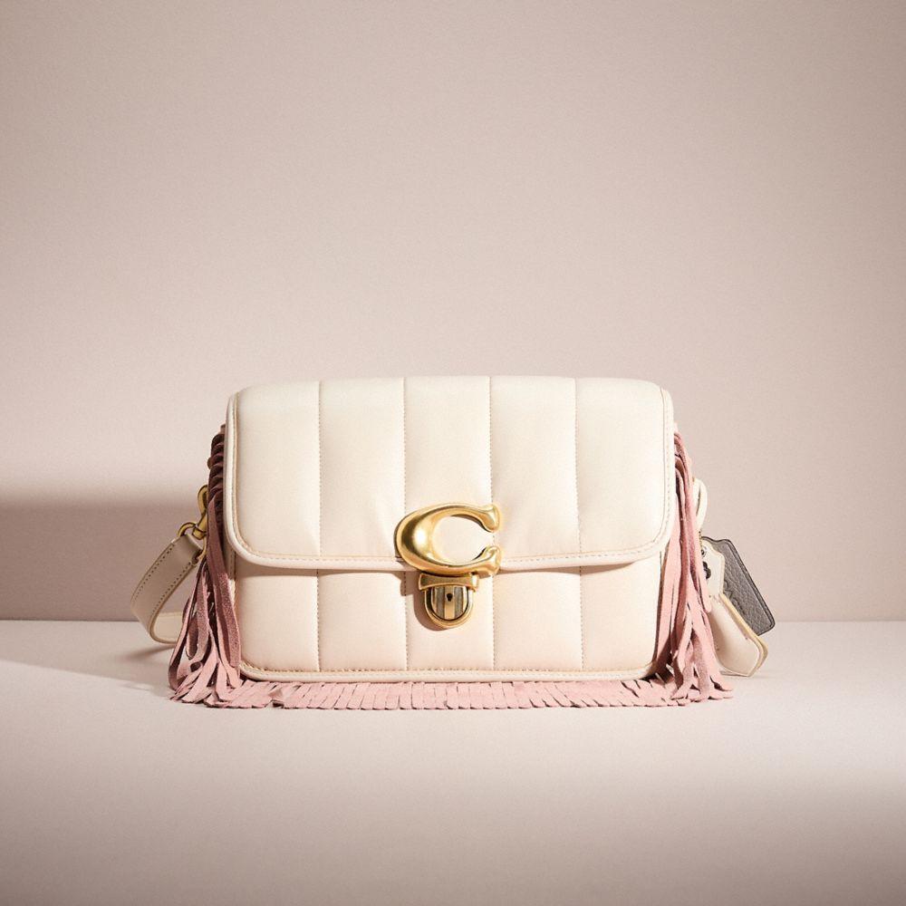 COACH Upcrafted Studio Shoulder Bag With Quilting in Pink Lyst