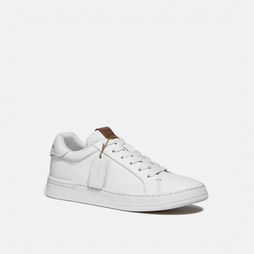 COACH Lowline Luxe Low Top Sneaker in White | Lyst