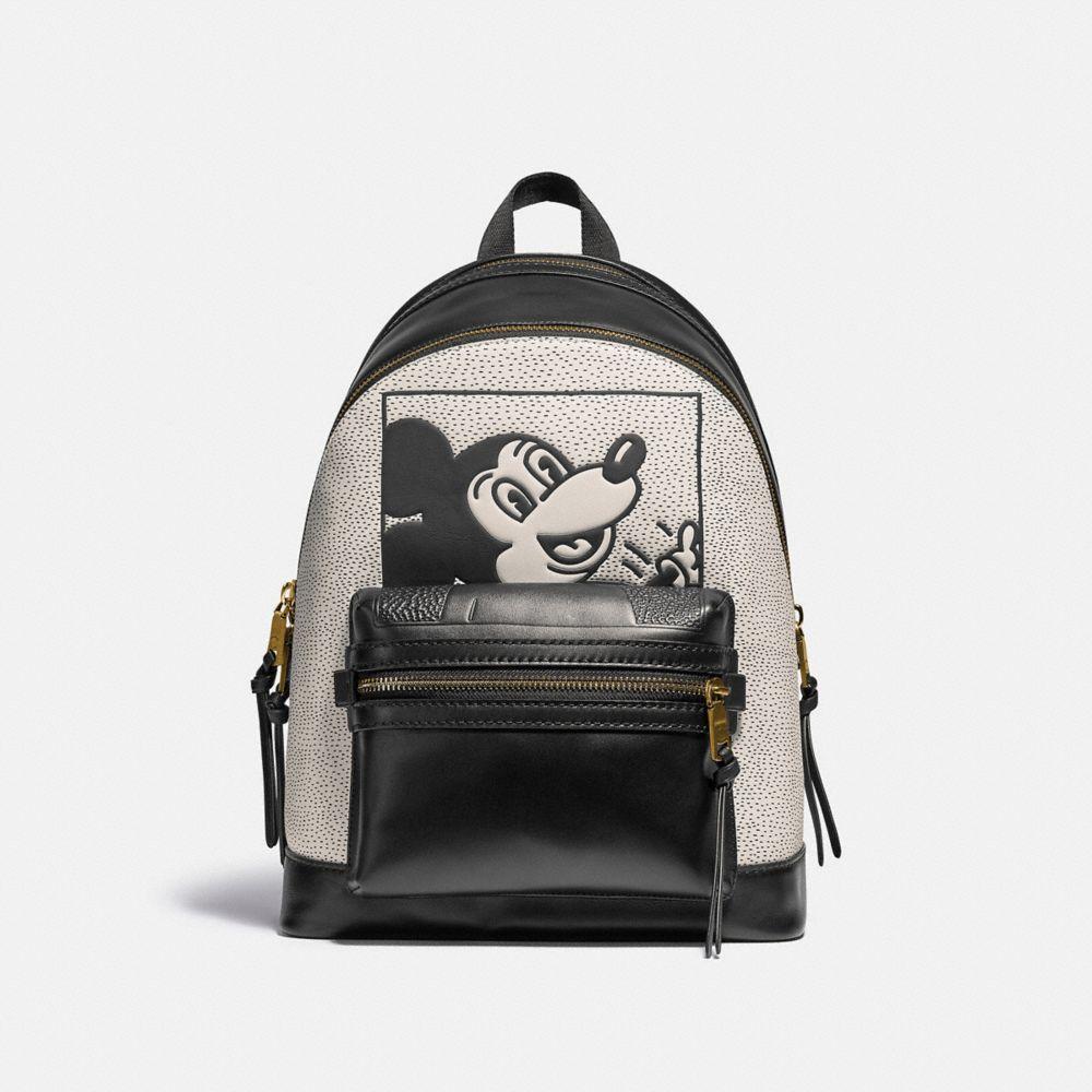 Zaino Academy Disney Topolino x Keith HaringCOACH in Pelle da Uomo colore  Nero | Lyst