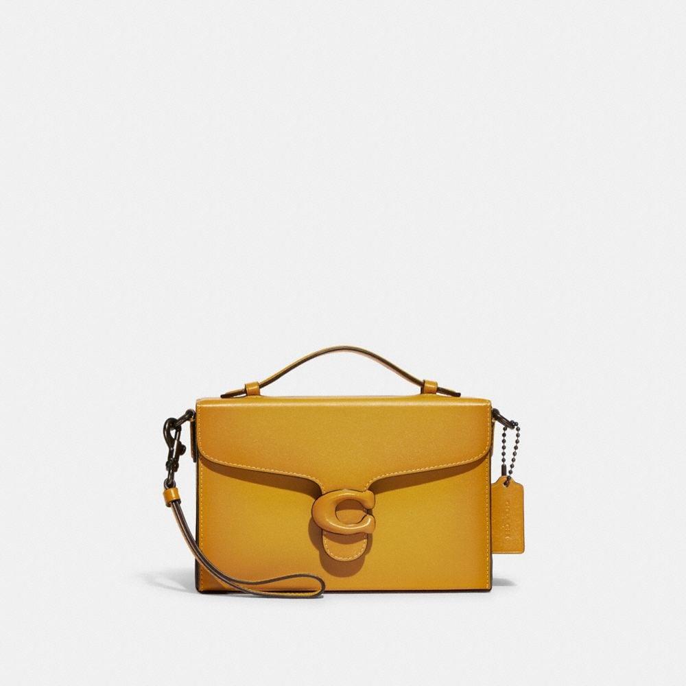 COACH Tabby Box Bag in Yellow Lyst