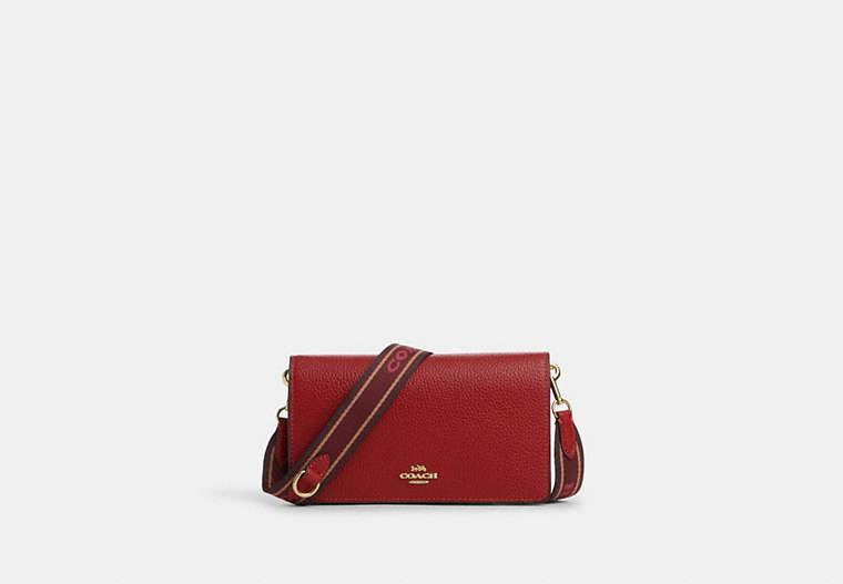 Anna Foldover Clutch Crossbody Bag