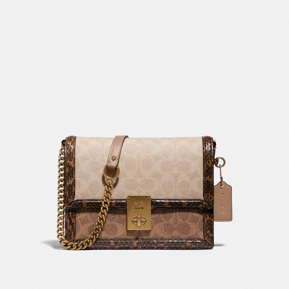 coach snakeskin bag
