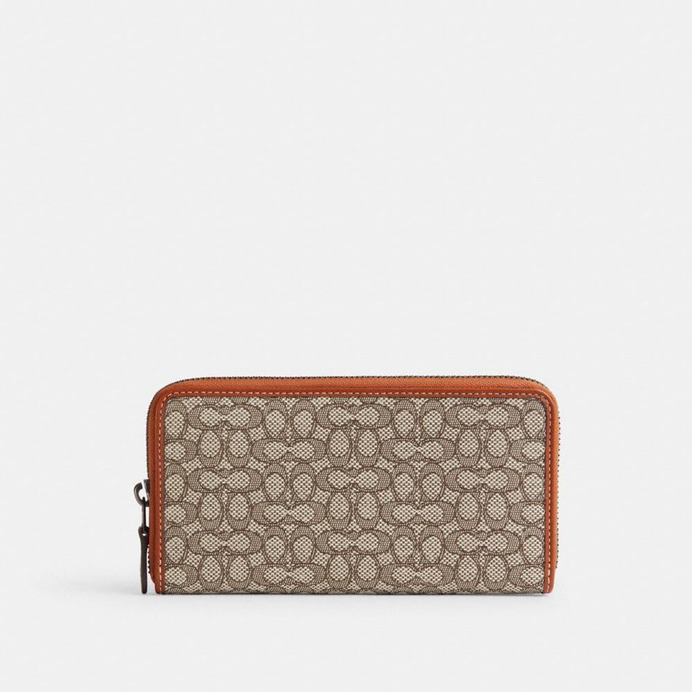 COACH Accordion Wallet In Micro Signature Jacquard for Men Lyst