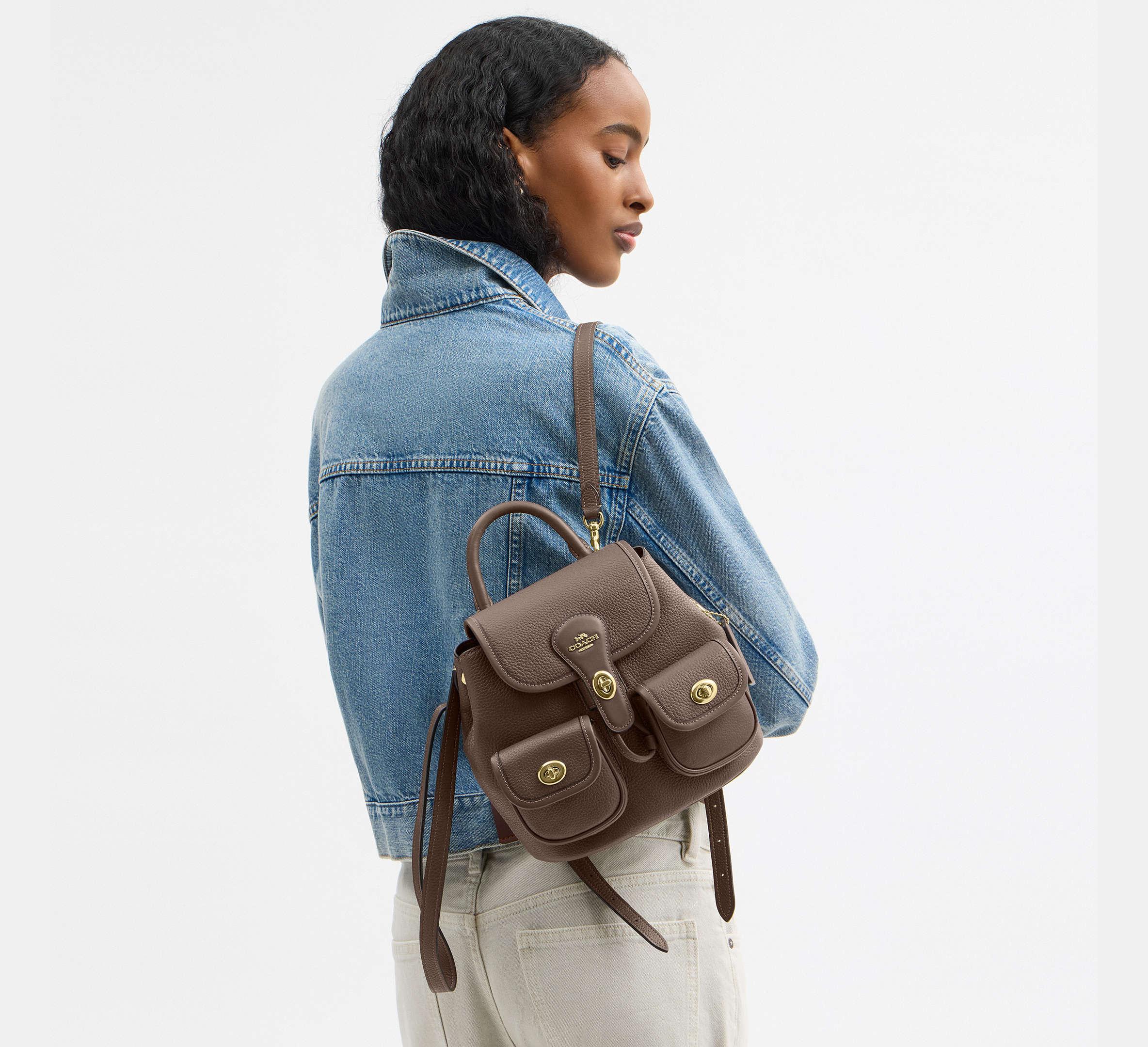 COACH Hadley Backpack in Black | Lyst UK