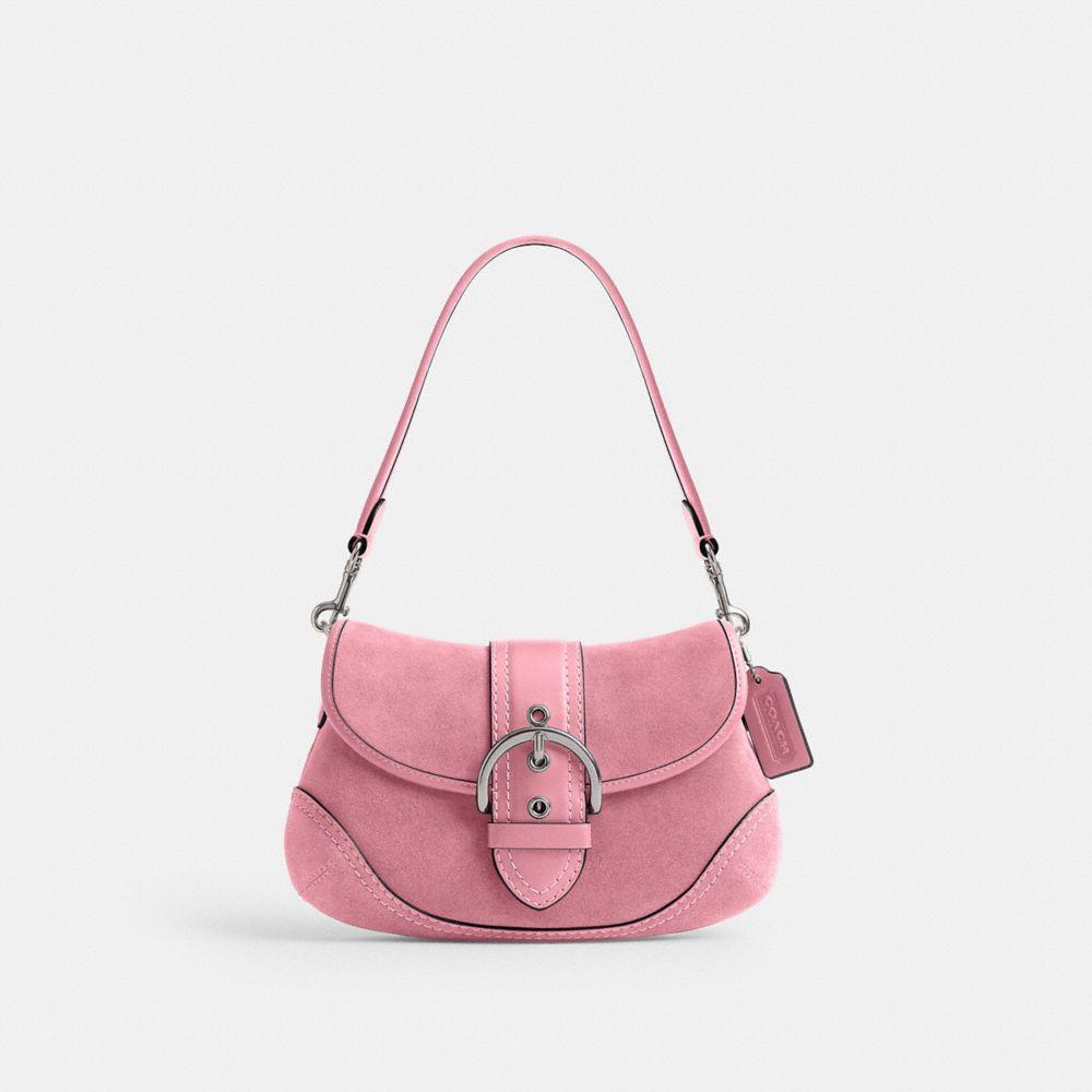 COACH Soho Flap Bag in Pink | Lyst