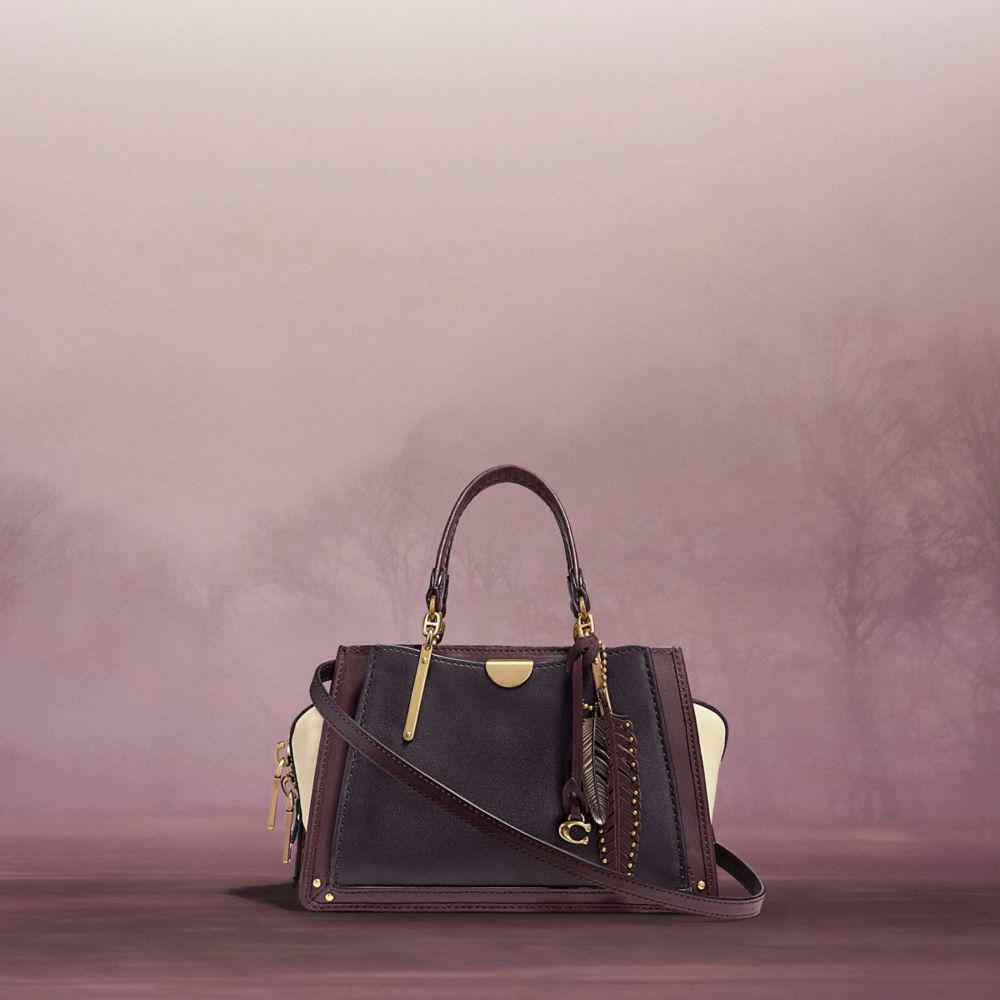 COACH Leather Dreamer 21 In Colorblock in Black - Lyst