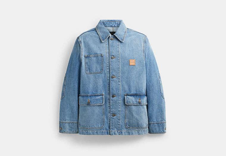 COACH Denim Chore Jacket in Blue for Men Lyst