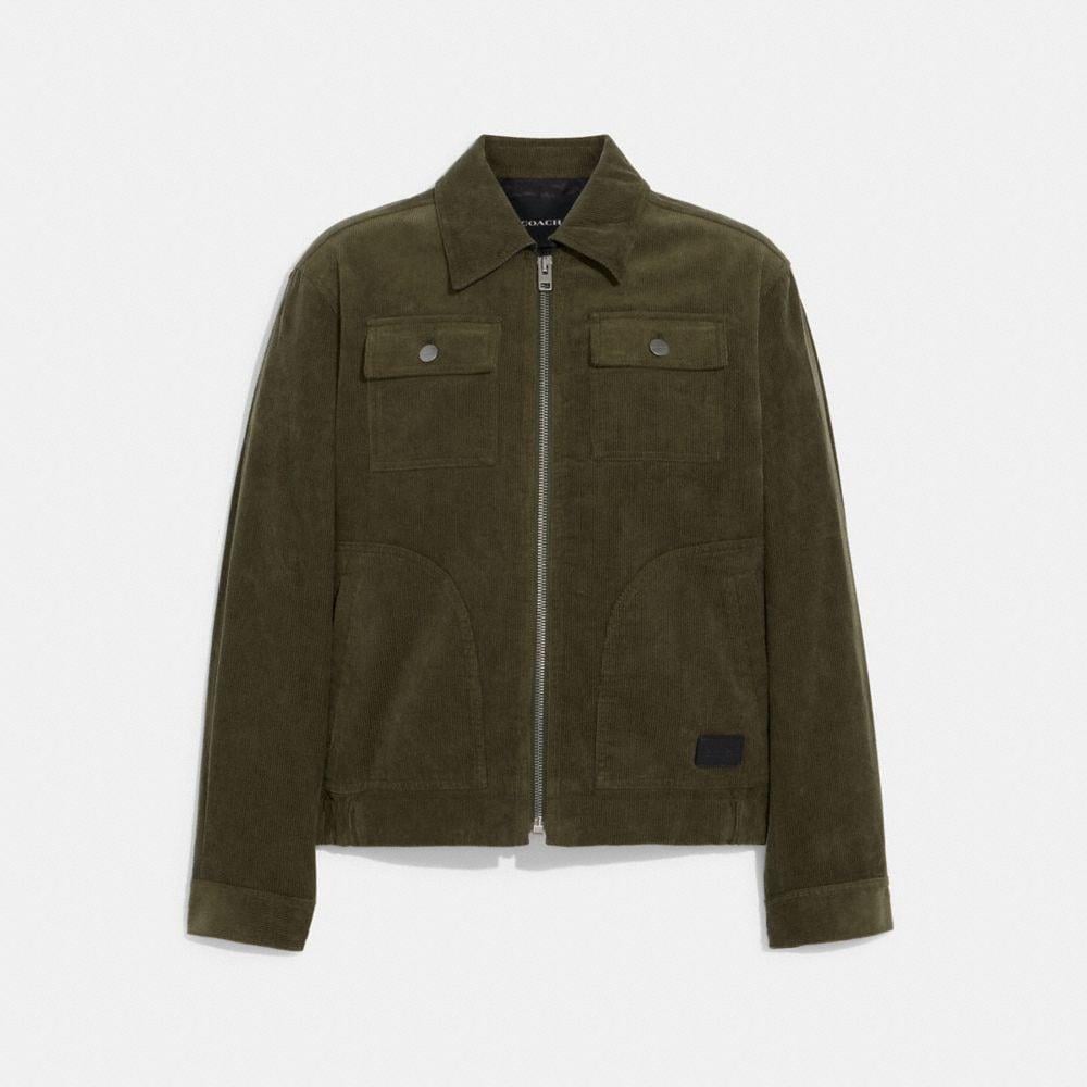 COACH Corduroy Jacket in Green for Men | Lyst