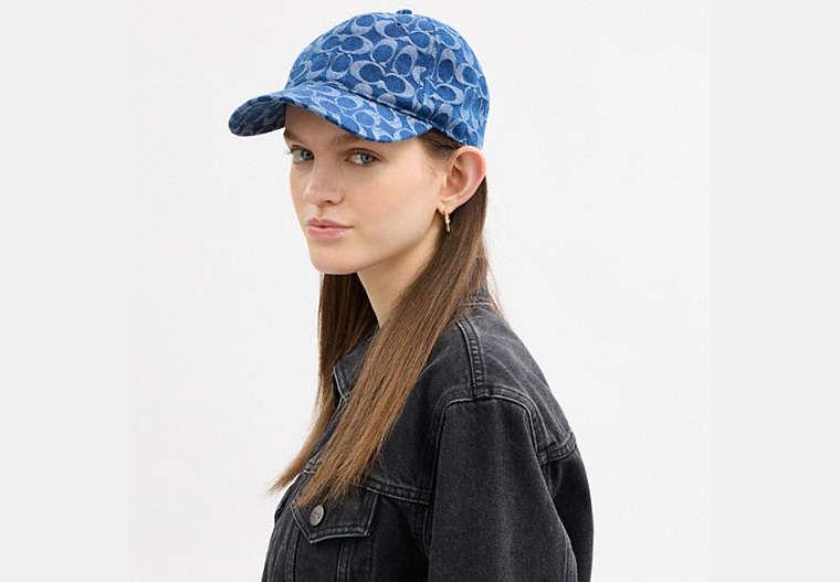 COACH Signature Baseball Hat in Blue | Lyst display picture 1
