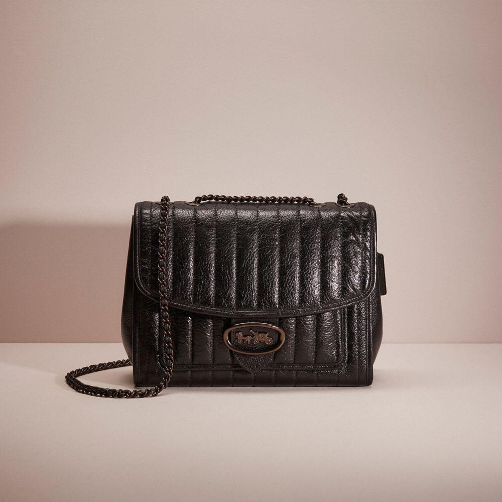 COACH Restored Melody Shoulder Bag 29 With Quilting in Brown Lyst