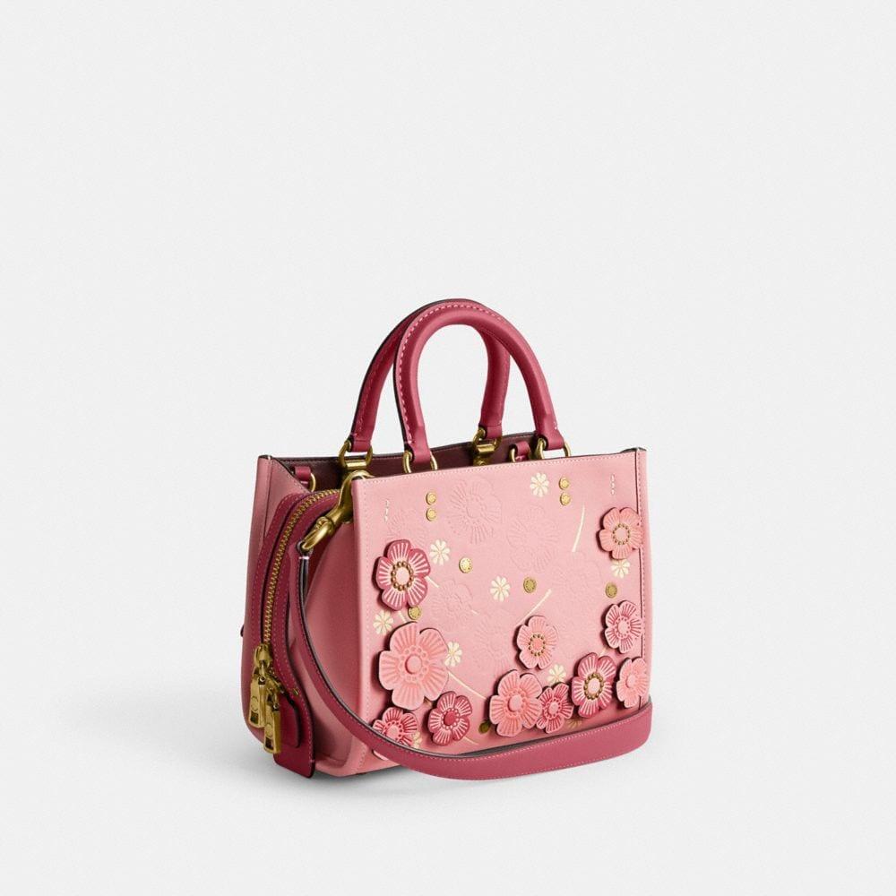COACH Rogue 25 In Colorblock With Tea Rose in Pink | Lyst