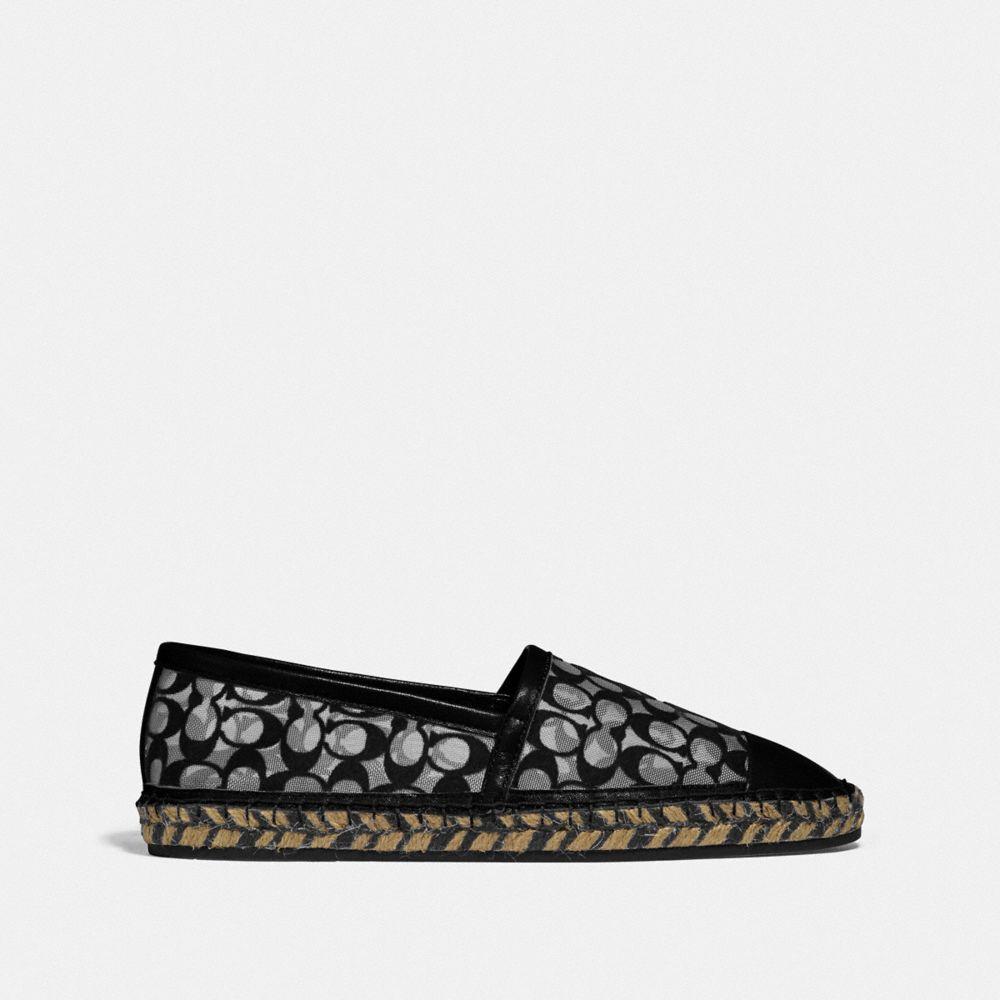 cleo espadrille flat coach