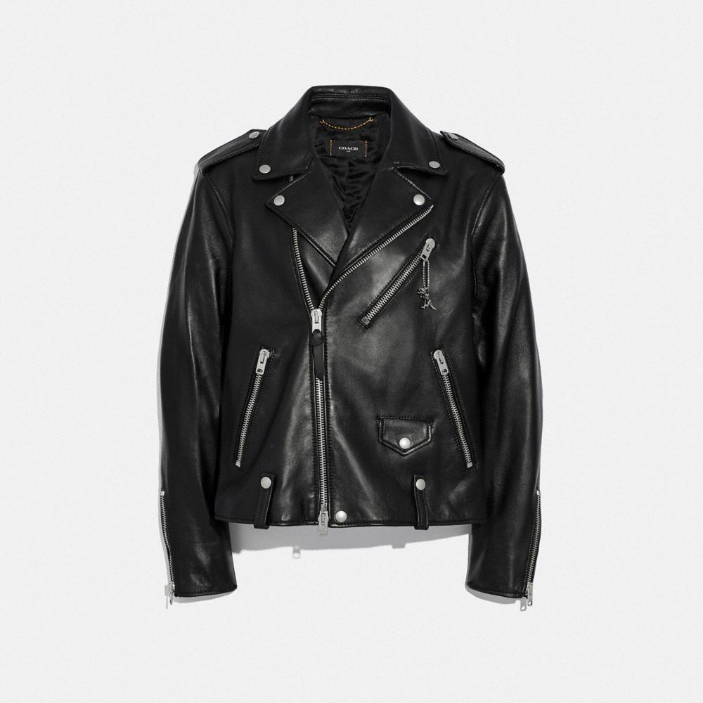 COACH Moto Jacket in Black for Men | Lyst