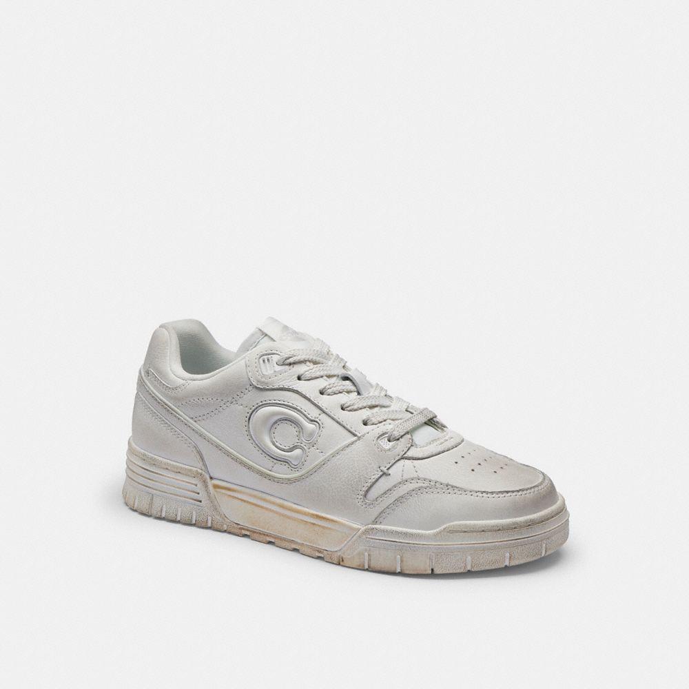 COACH Soho Sneaker In Loved Leather in Metallic Lyst