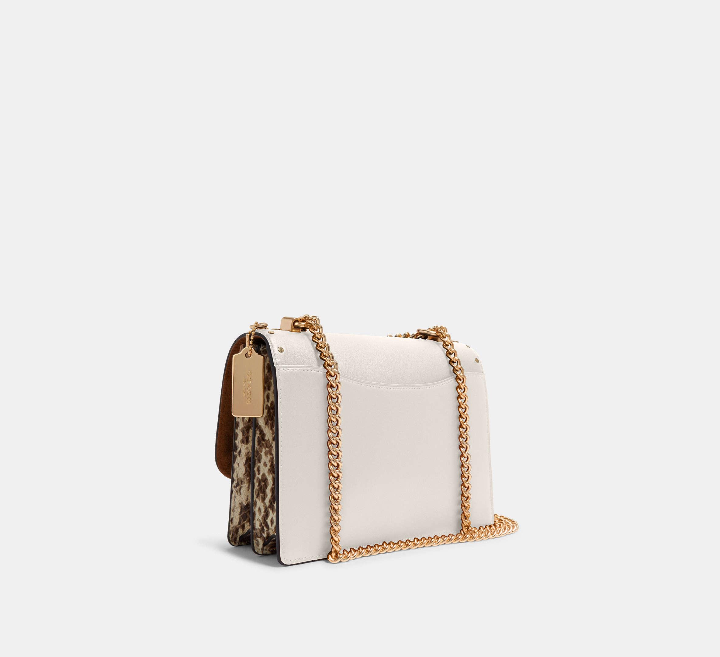 Coach white online bag