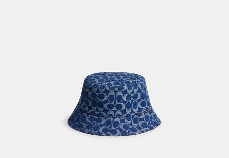 COACH Signature Bucket Hat in Blue | Lyst
