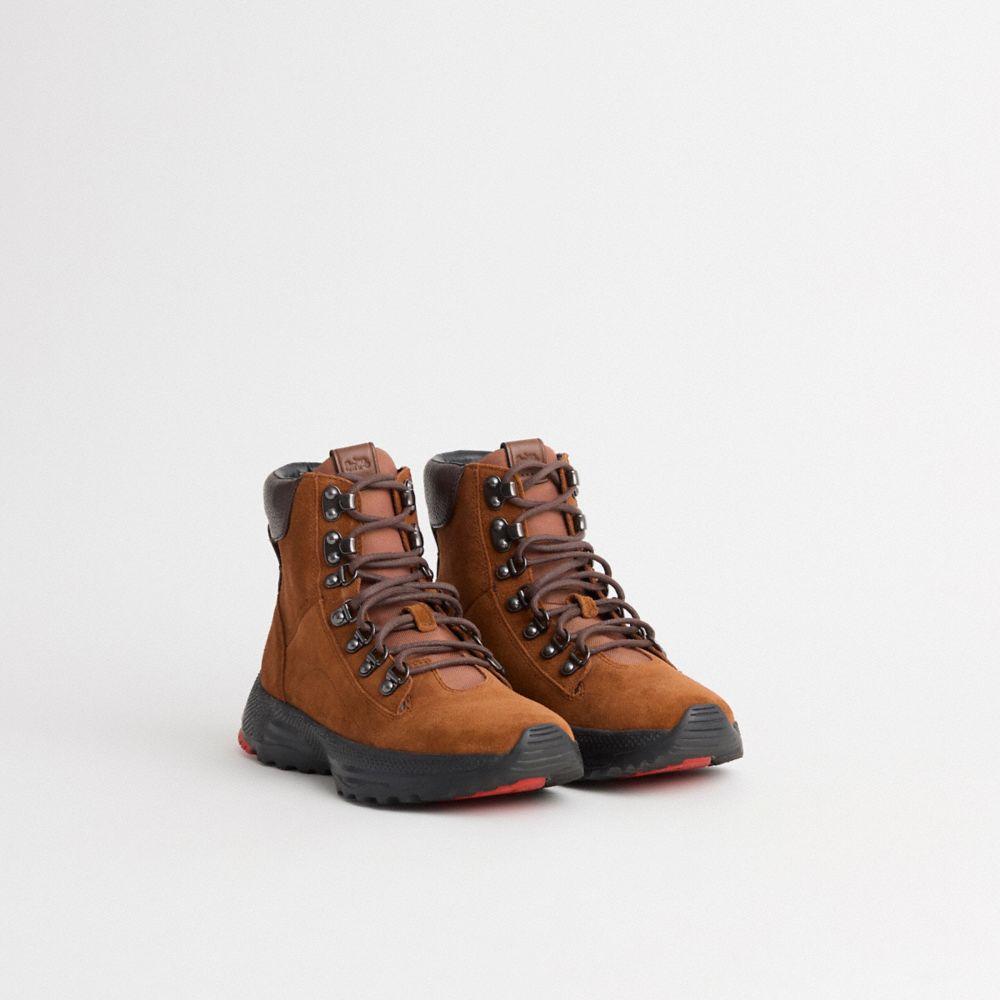 COACH Restored City Hiker Boot in Brown for Men Lyst