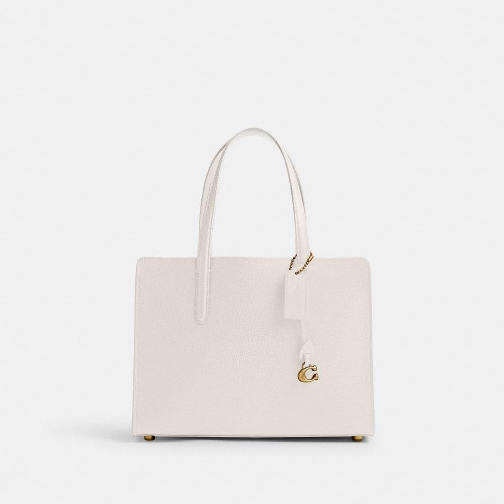 COACH Carter Carryall 28 in White | Lyst